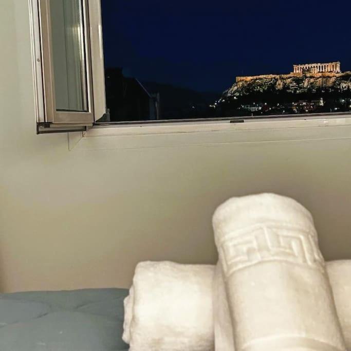 Exquisite Penthouse With Breathtaking Acropolis Panorama View Apartment Atena Exterior foto
