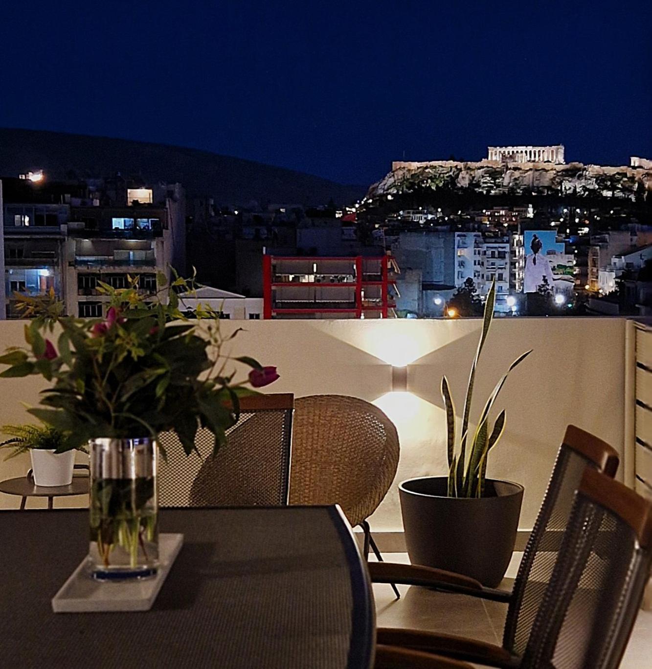 Exquisite Penthouse With Breathtaking Acropolis Panorama View Apartment Atena Exterior foto