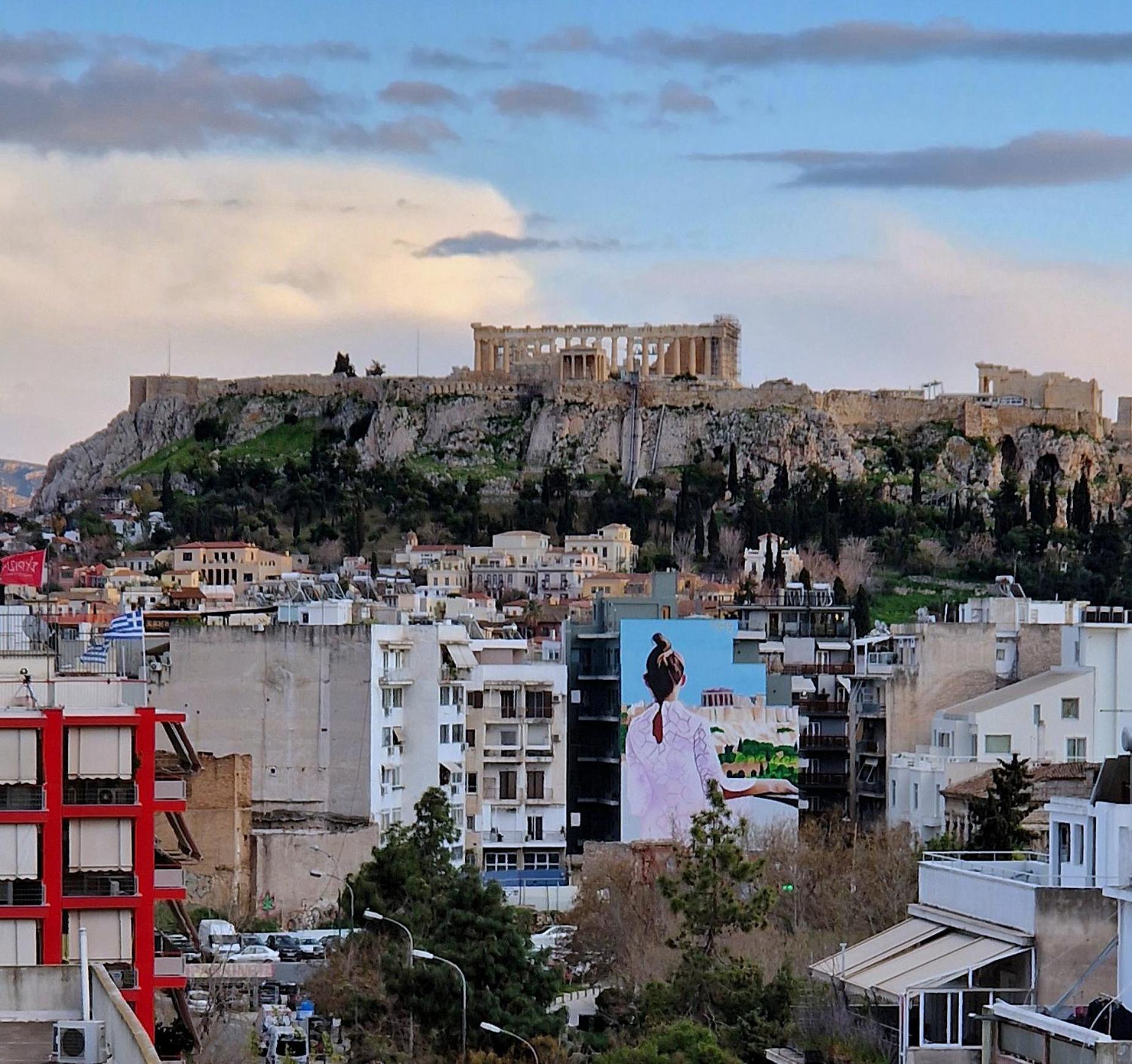 Exquisite Penthouse With Breathtaking Acropolis Panorama View Apartment Atena Exterior foto
